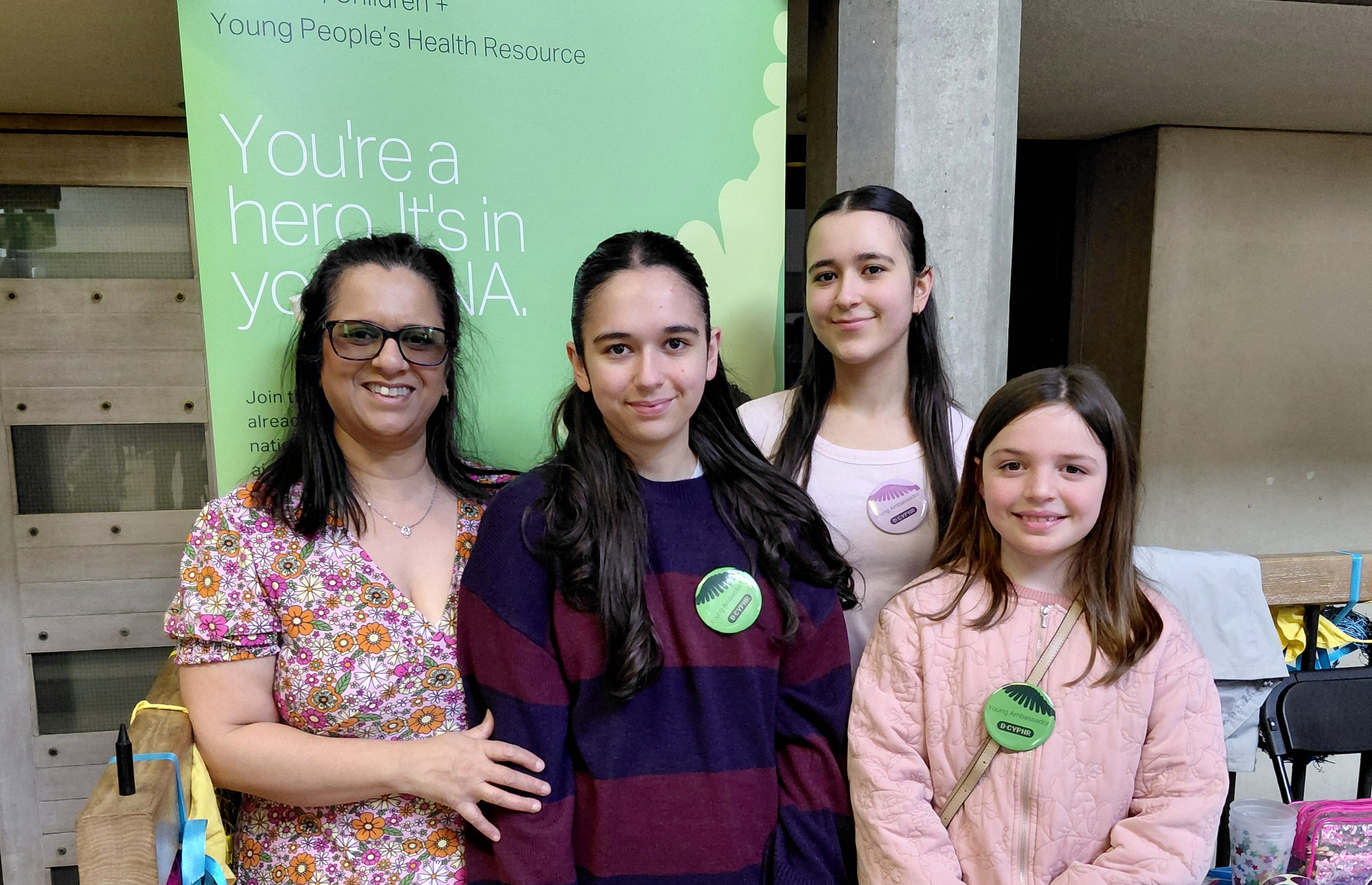 D-CYPHR ambassadors at the Cambridge Festival